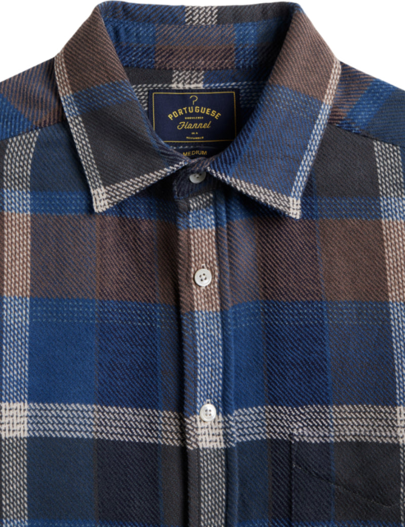 Portuguese Flannel Alpino Shirt Collar