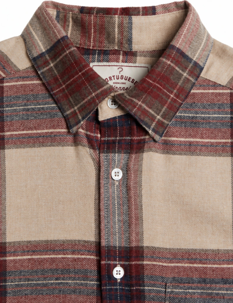 Portuguese Flannel Sabela Shirt Blue Collar