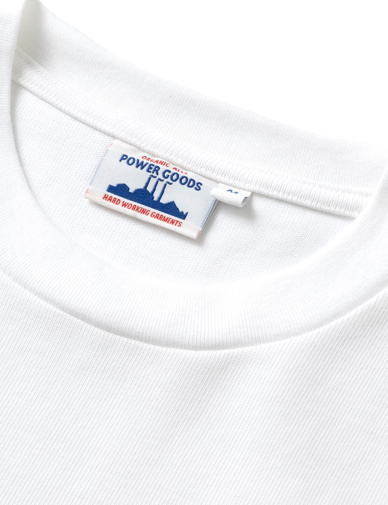 Power Goods Super Weight T-Shirt White