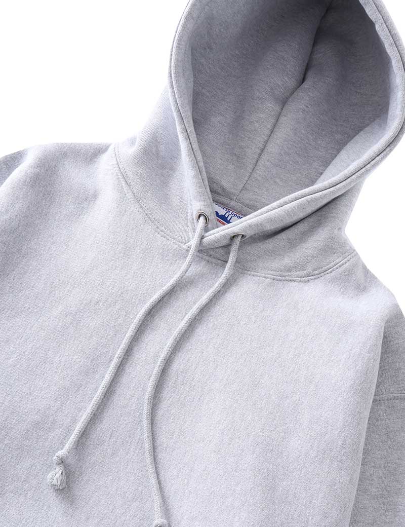 Power Goods Super Weight Hoodie Heather Grey HooD