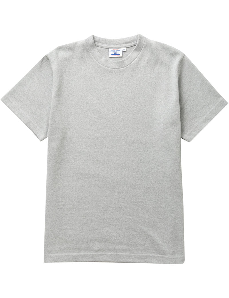 Power Goods Super Weight T-Shirt Heather Grey Front