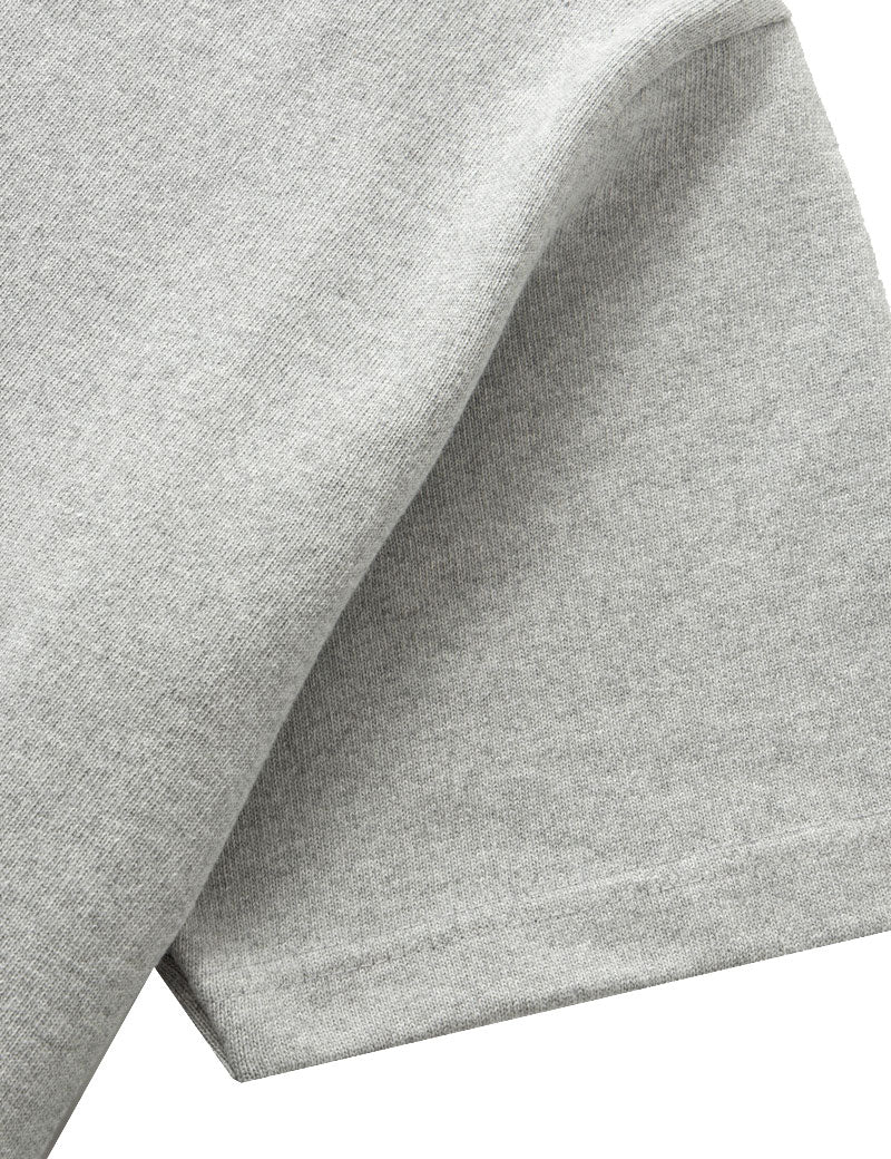 Power Goods Super Weight T-Shirt Heather Grey Sleeve