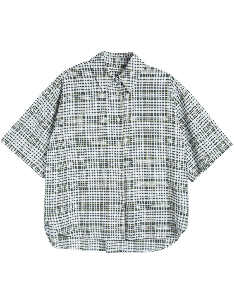 YMC Eva Shirt Check Multi