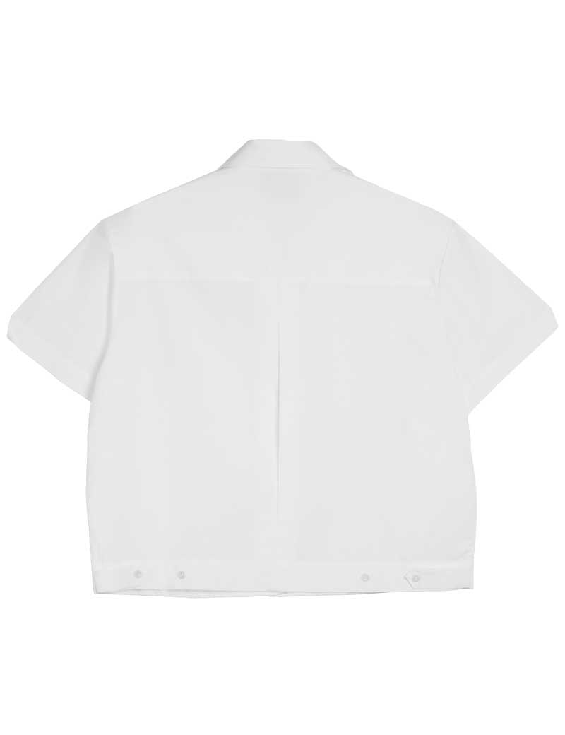 YMC Wanda Short Sleeve Shirt White