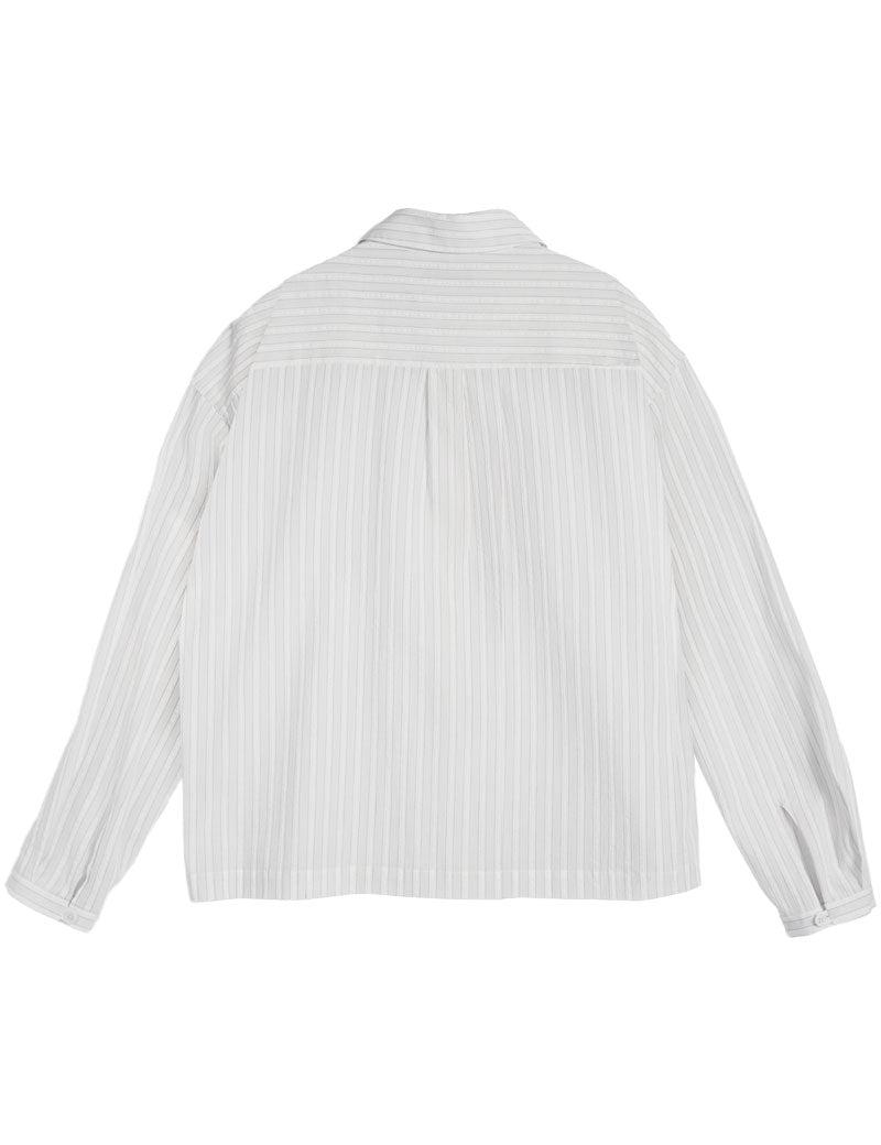 YMC Marianne Shirt Natural Stripe