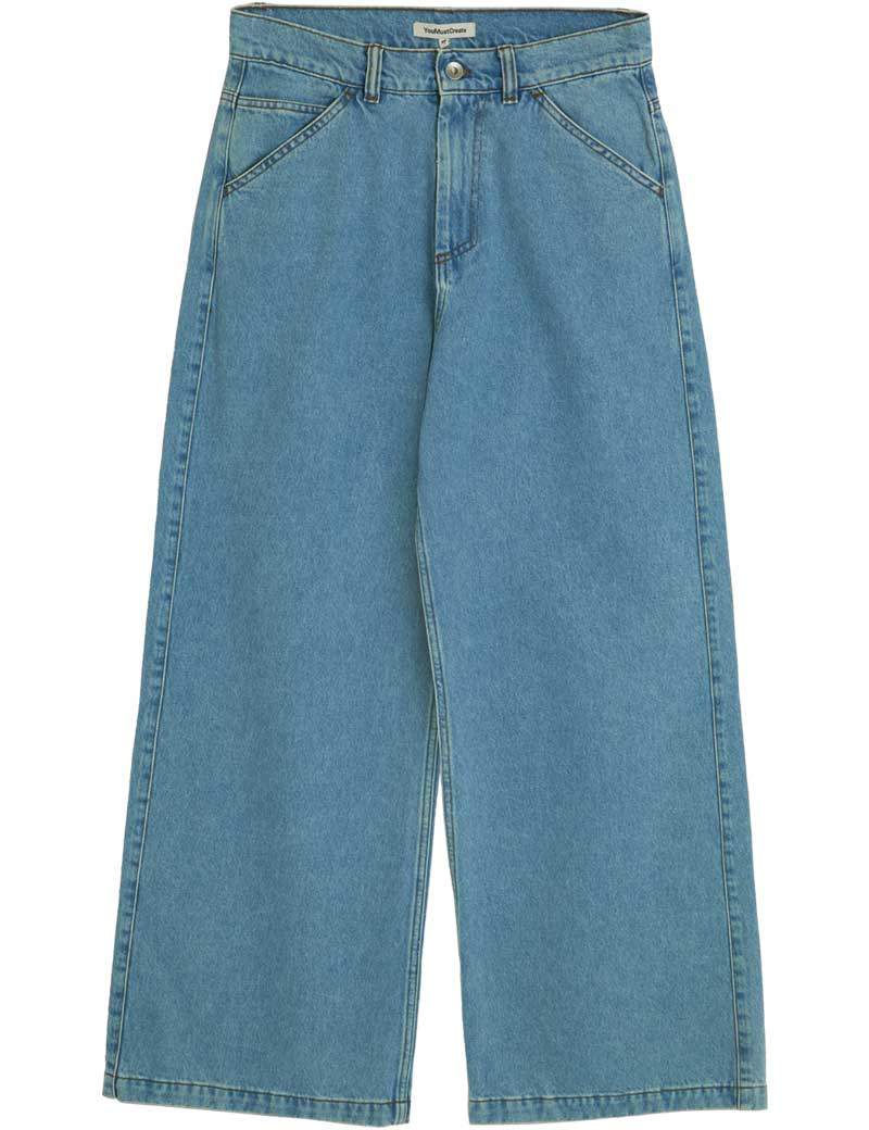 YMC Courtney Bootcut Jeans Blue