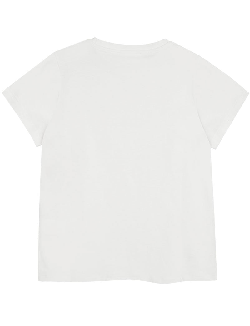 YMC Earth Day T-Shirt White AW25