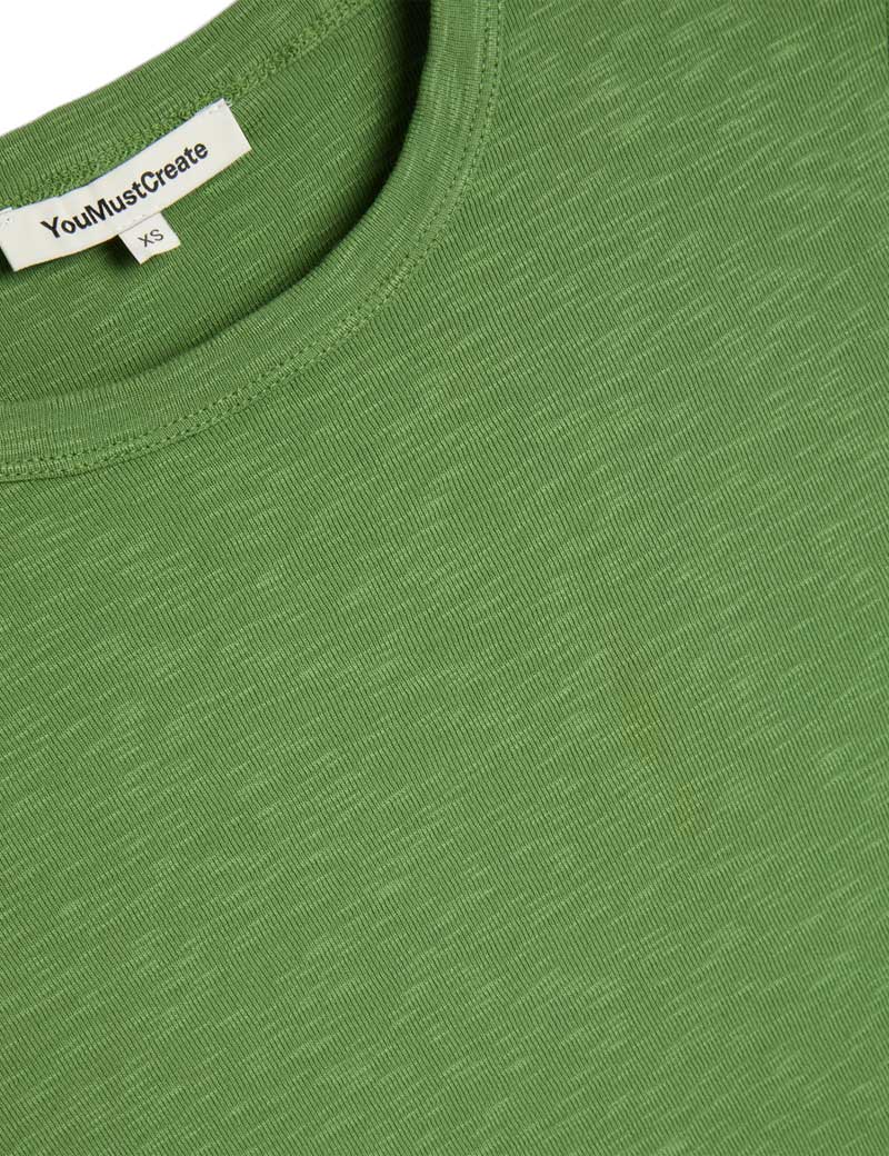 Ymc Charlotte Short Sleeve Top Green