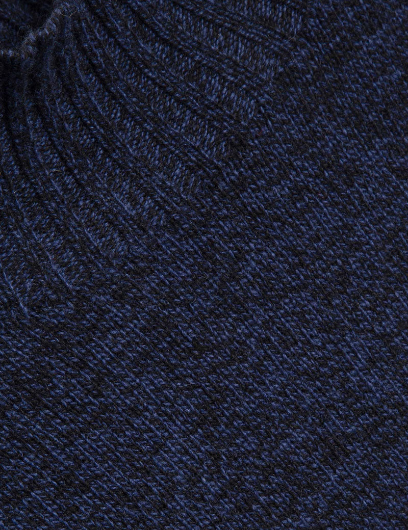 YMC Bryter Knit Jumper Navy