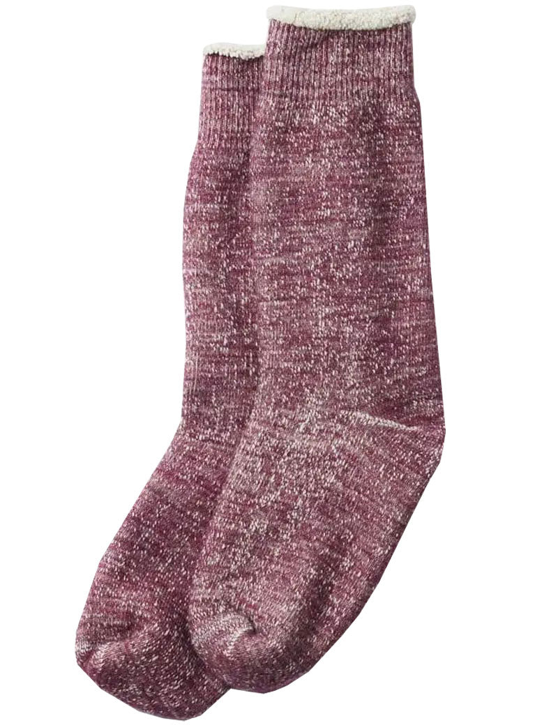 Rototo Double Face Crew Socks R1001 Grape