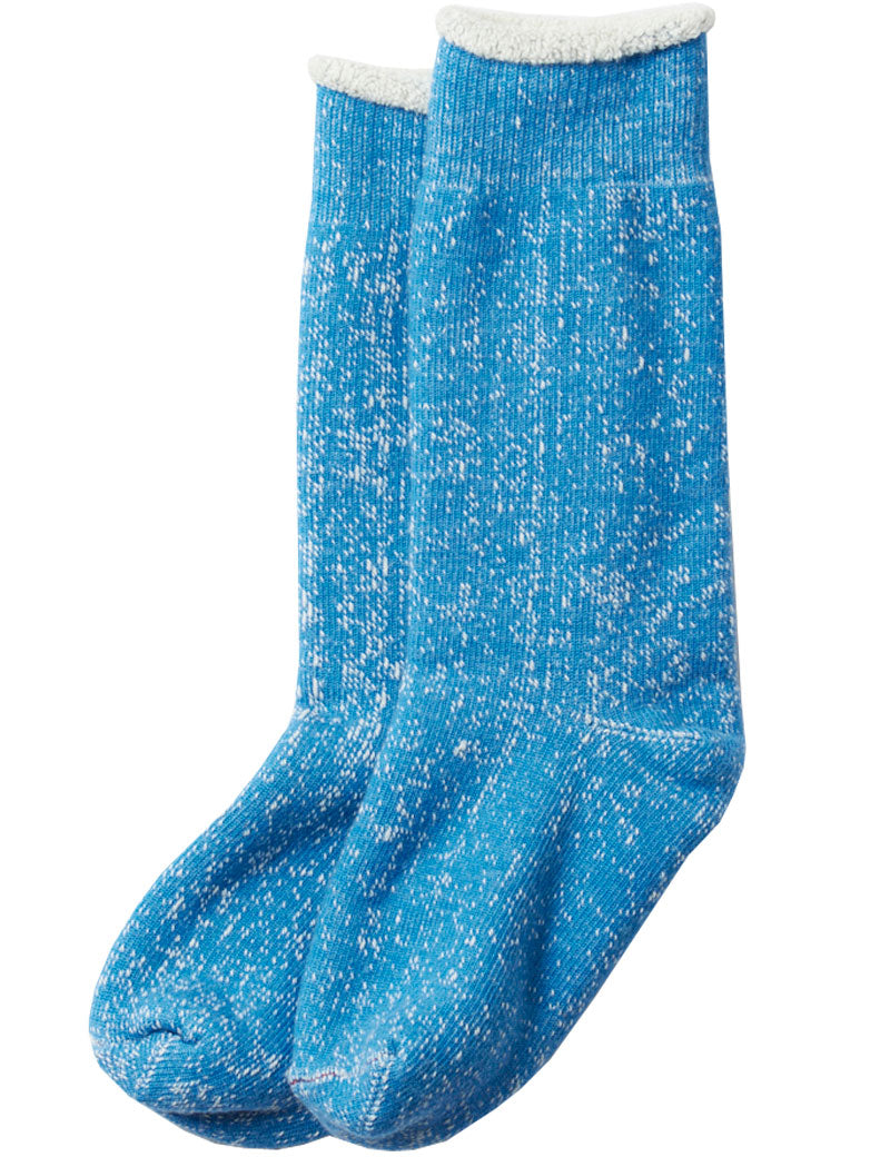 Rototo Double Face Crew Socks R1001 Blue