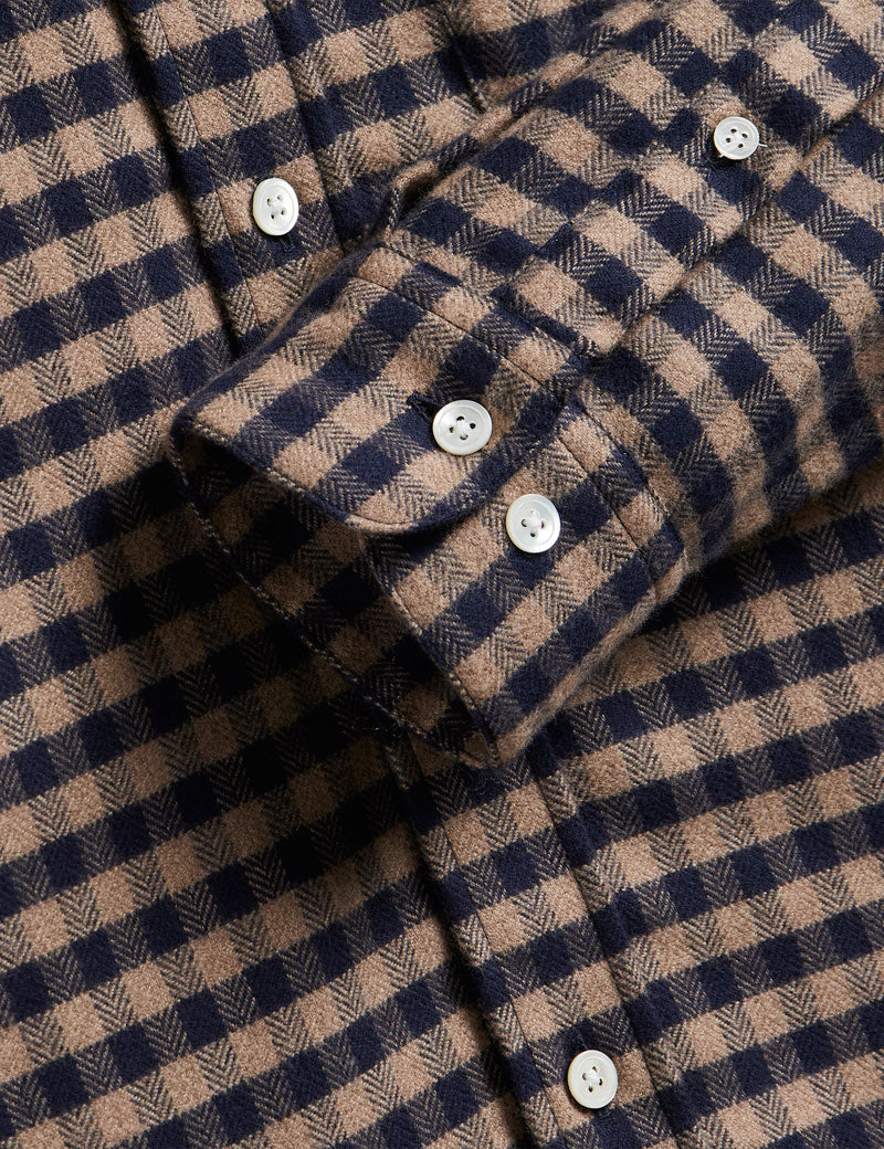 Portuguese Flannel Roca Shirt Blue