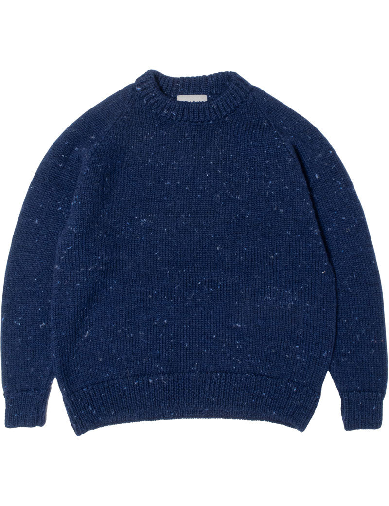 Origin Raglan Chunky Jumper Blue John Nepp