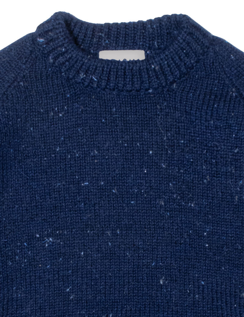 Origin Raglan Chunky Jumper Blue John Nepp