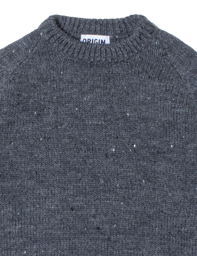 Origin Knitwear Raglan Chunky Jumper Saddleworth Nepp