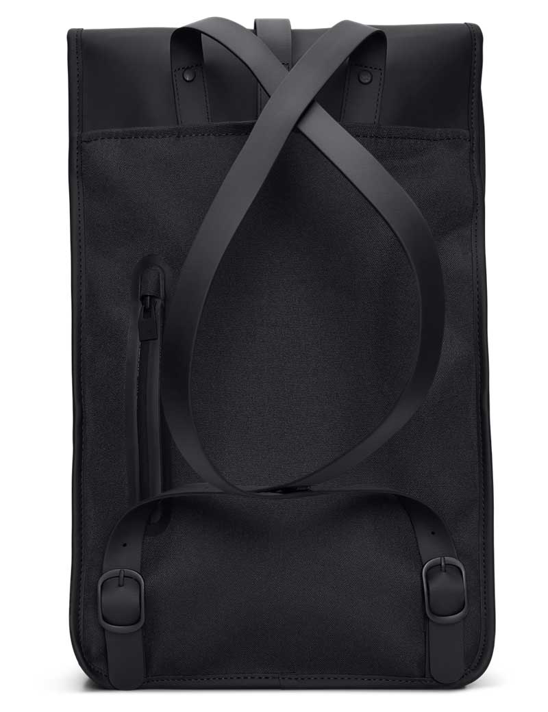 Rains Backpack Black 13000 Back