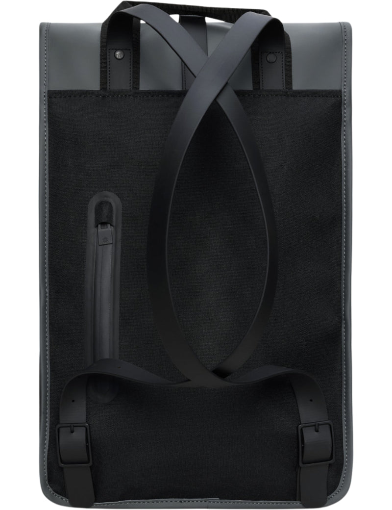 Rains Backpack Dark Grey 13000 Back