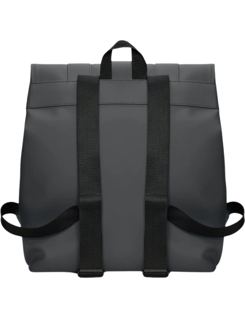 Rains MSN Bag Backpack Dark Grey 13300 Back