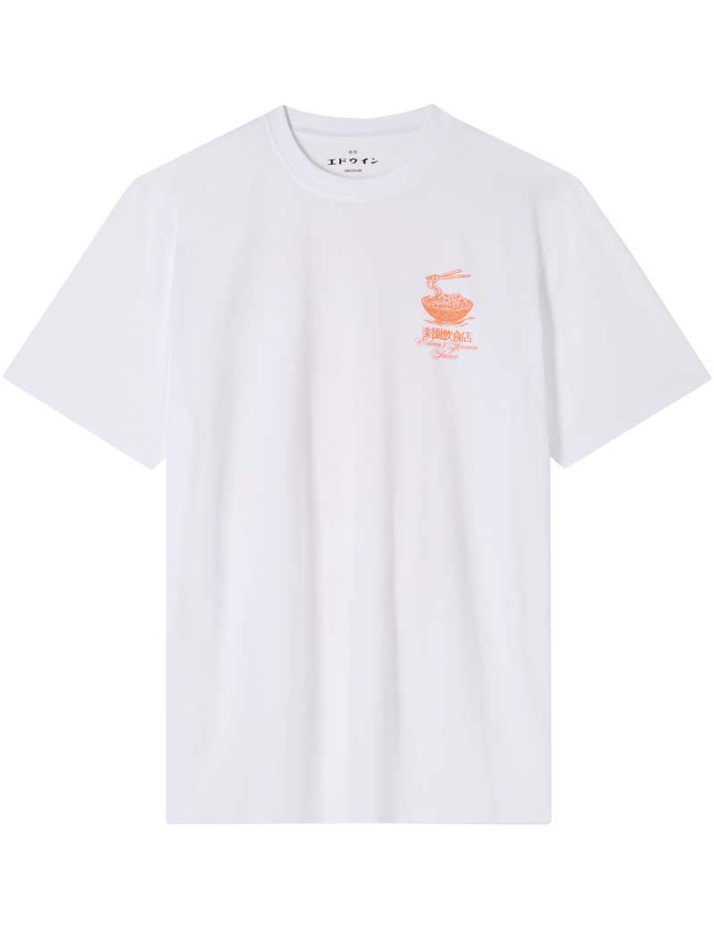 Edwin Ramen Palace T-shirt White