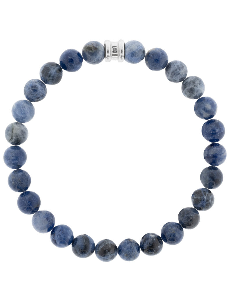 Steel & Barnett Stones Bracelet Basic Navy