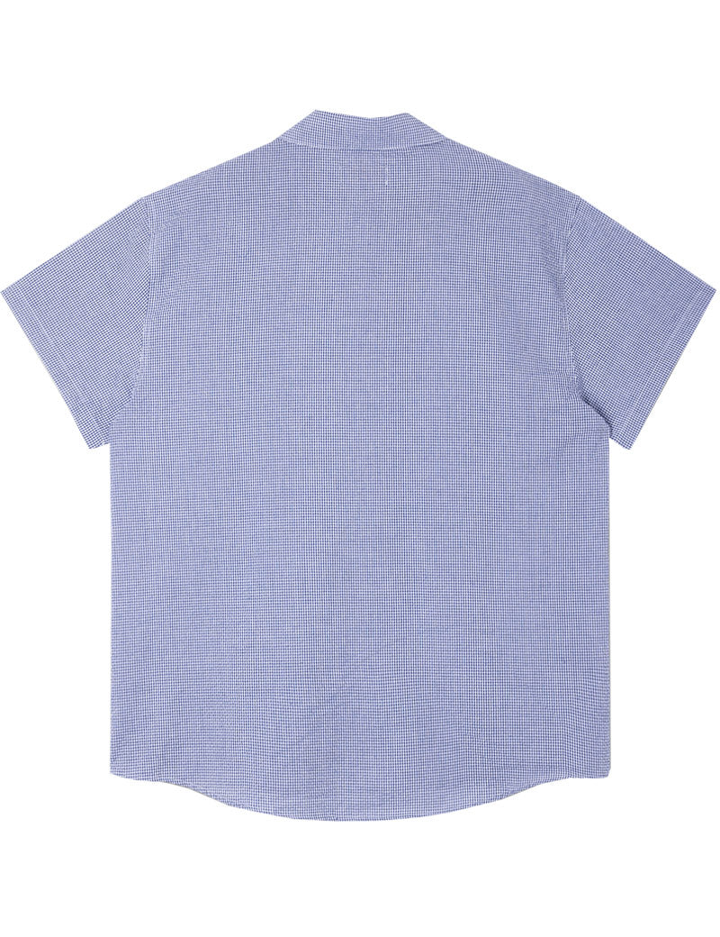 Stan Ray Flannel Shirt Blue Gingham Back View