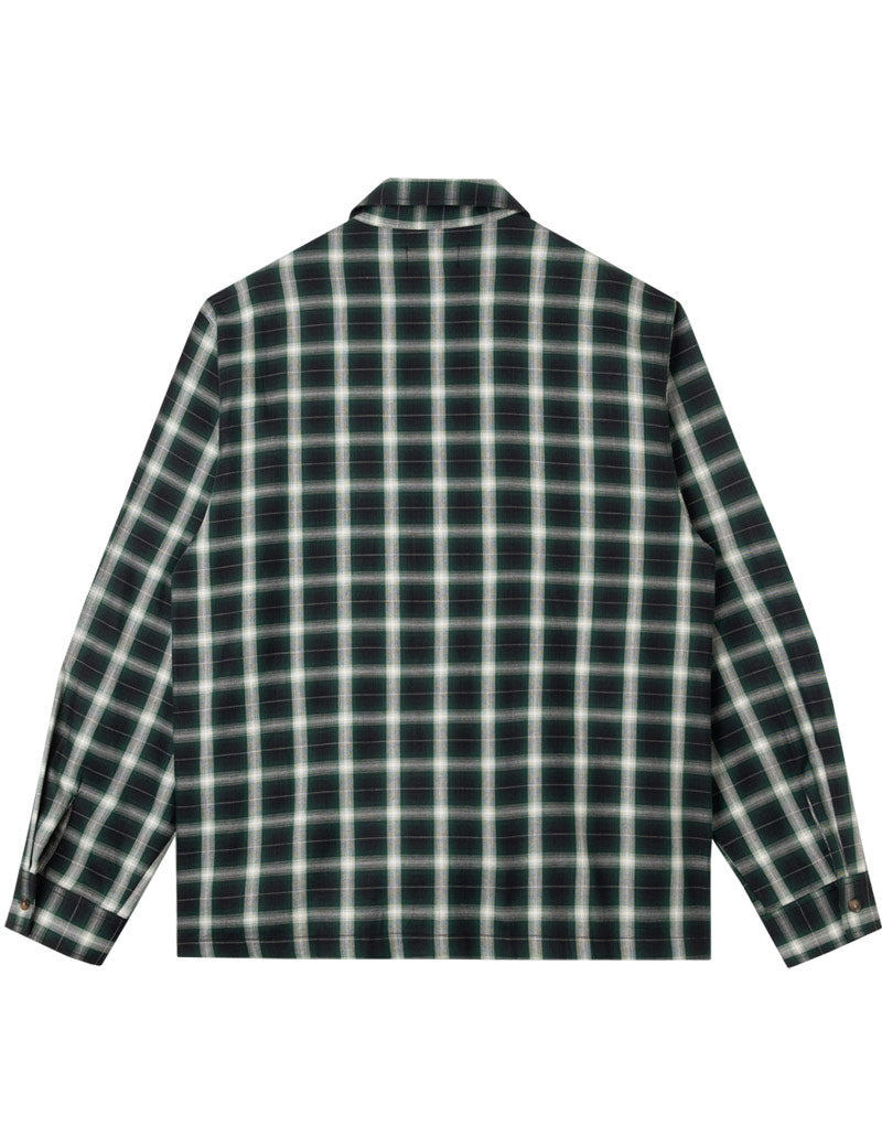 Stan Ray Zip Shirt Green Check