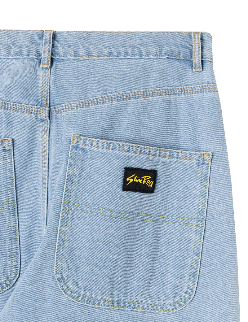 Stan Ray Wide 5 Pant Ice Stone Denim Pocket Detail