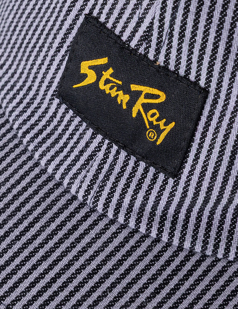 Stan Ray Ball Cap OG Logo Cosmic OD Hickory Logo Detail