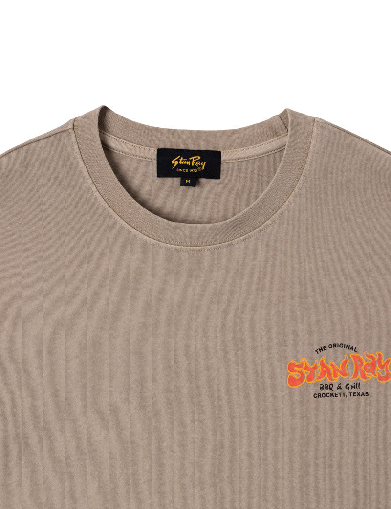 Stan Ray BBQ Tee Eucalyptus Chest Print