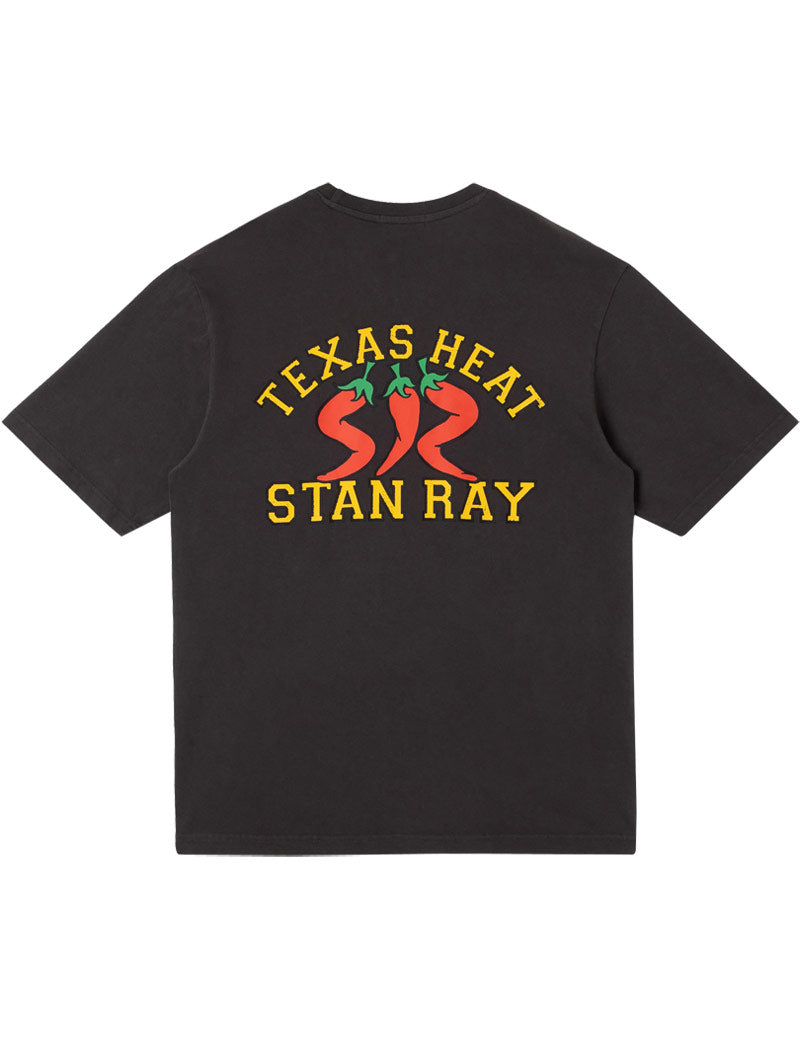 Stan Ray Pepper Tee Raven Black Back Print
