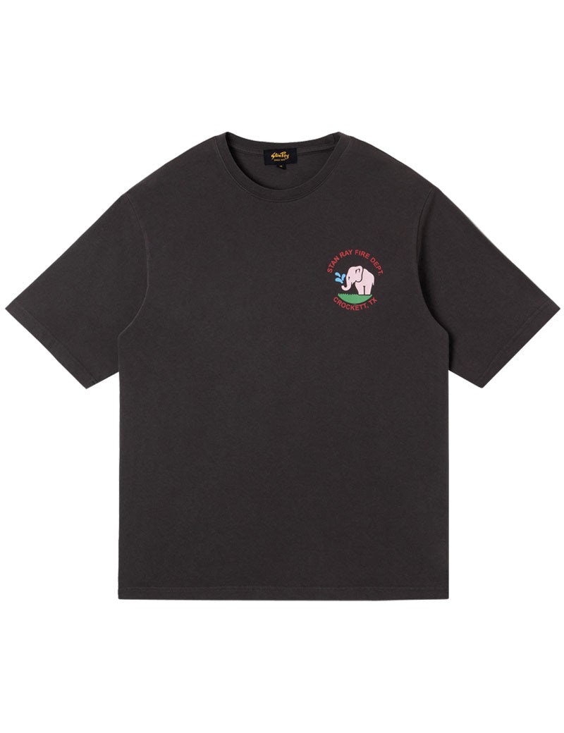 Stan Ray Fire Dept Tee Raven Black