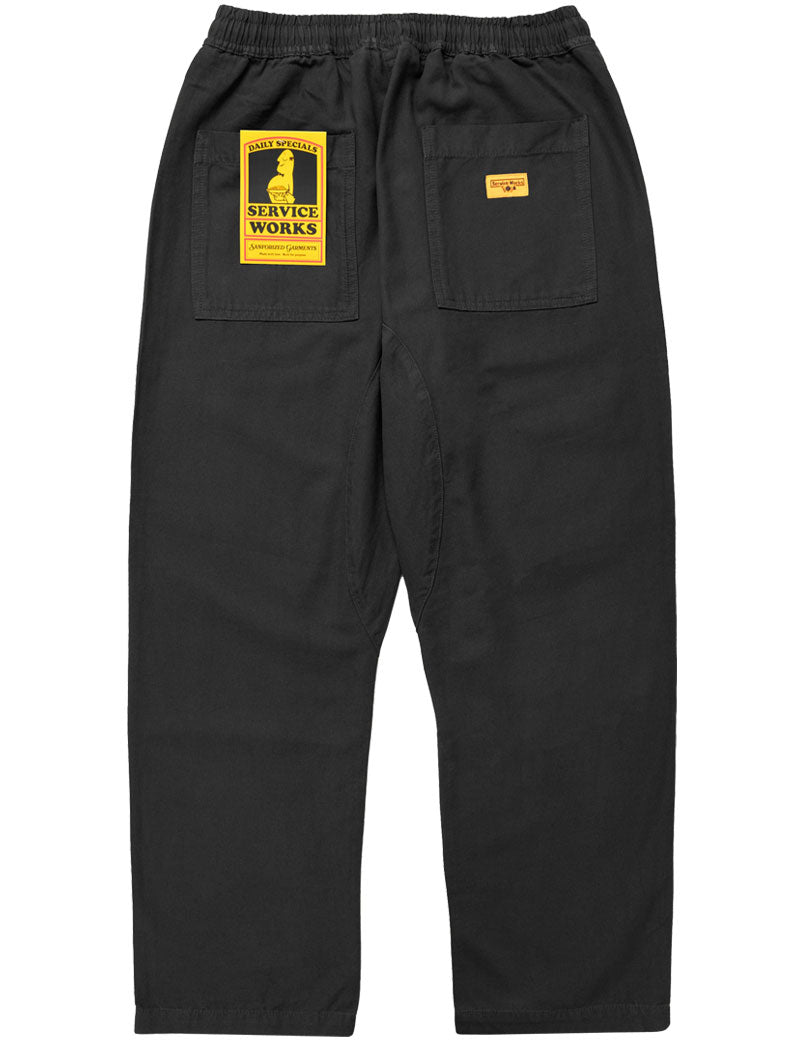 Service Works Classic Chef Pants Black