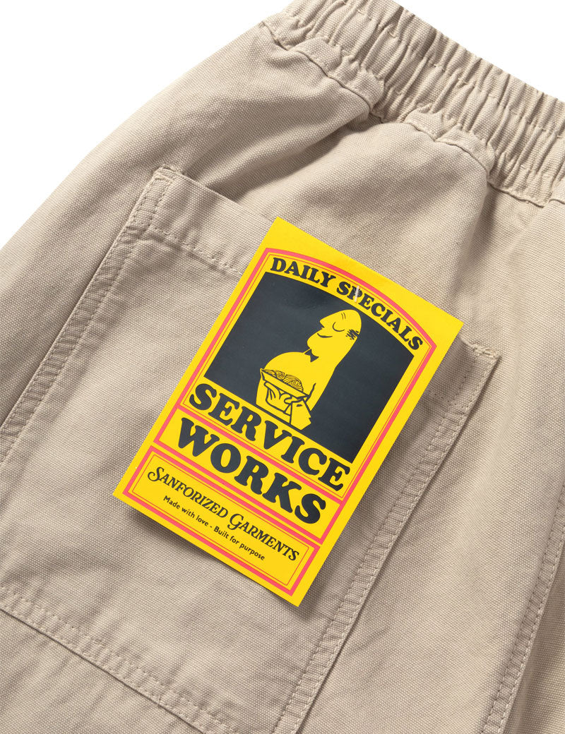 Service Works Classic Chef Pants Stone