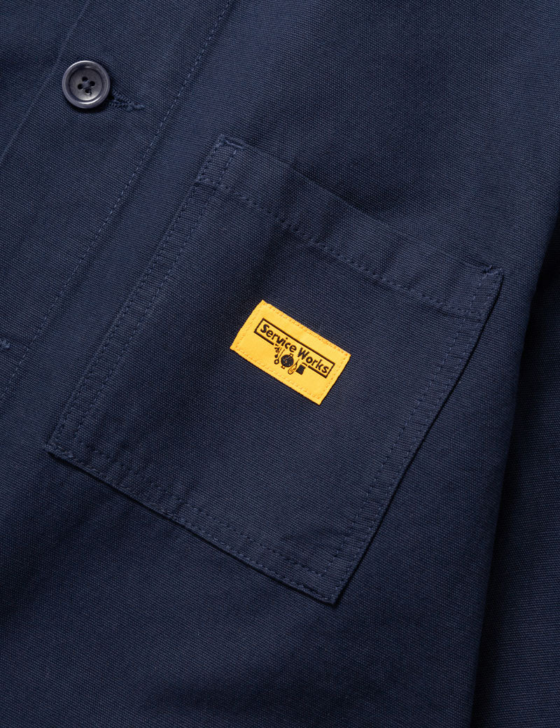 Service Works Canvas Chore Shirt Jacket Dark Navy