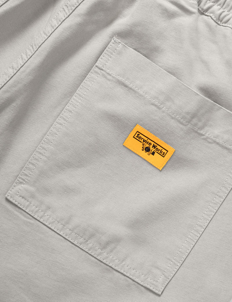 Service Works Classic Chef Shorts Stone Pocket Detail