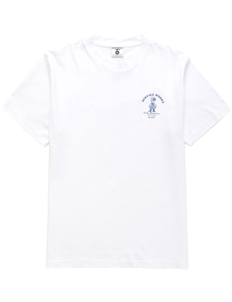Service Works Maintenance Tee White