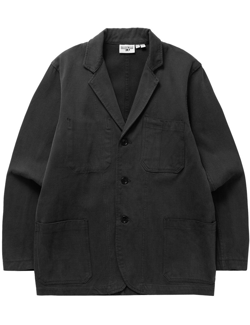 Service Works Moleskin Server Suit Jacket Black