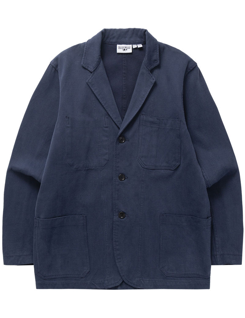 Service Works Moleskin Server Suit Jacket Dark Navy