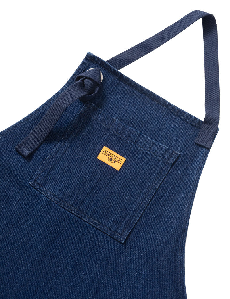 Service Works Denim Apron One Wash