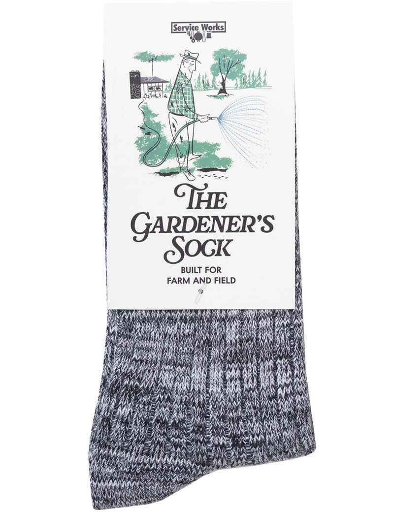 Service Works The Gardener's Sock Black