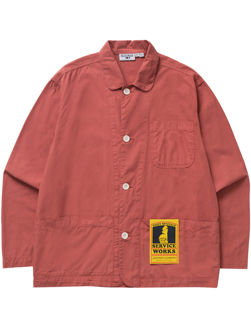 Service Works Easy Chef Shirt Clay Front