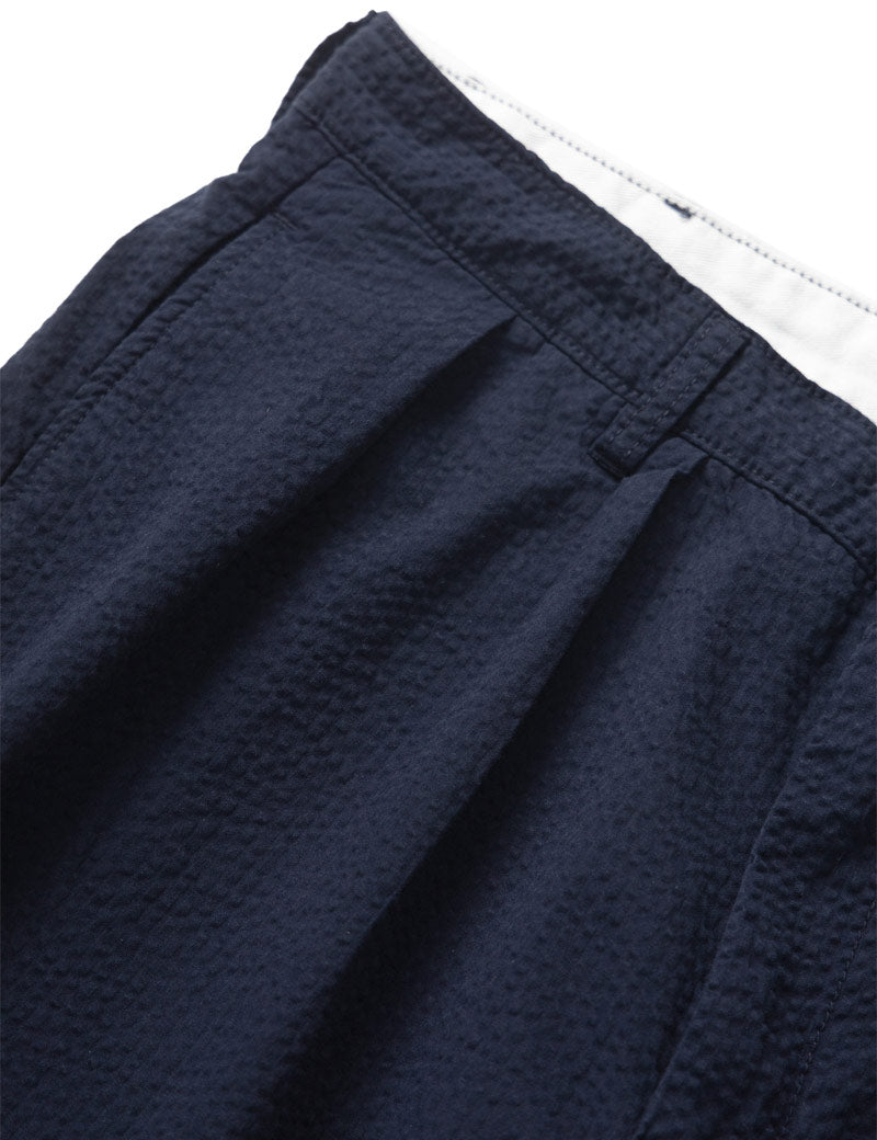 Service Works Seersucker Part Timer Pants Dark Navy Waistband
