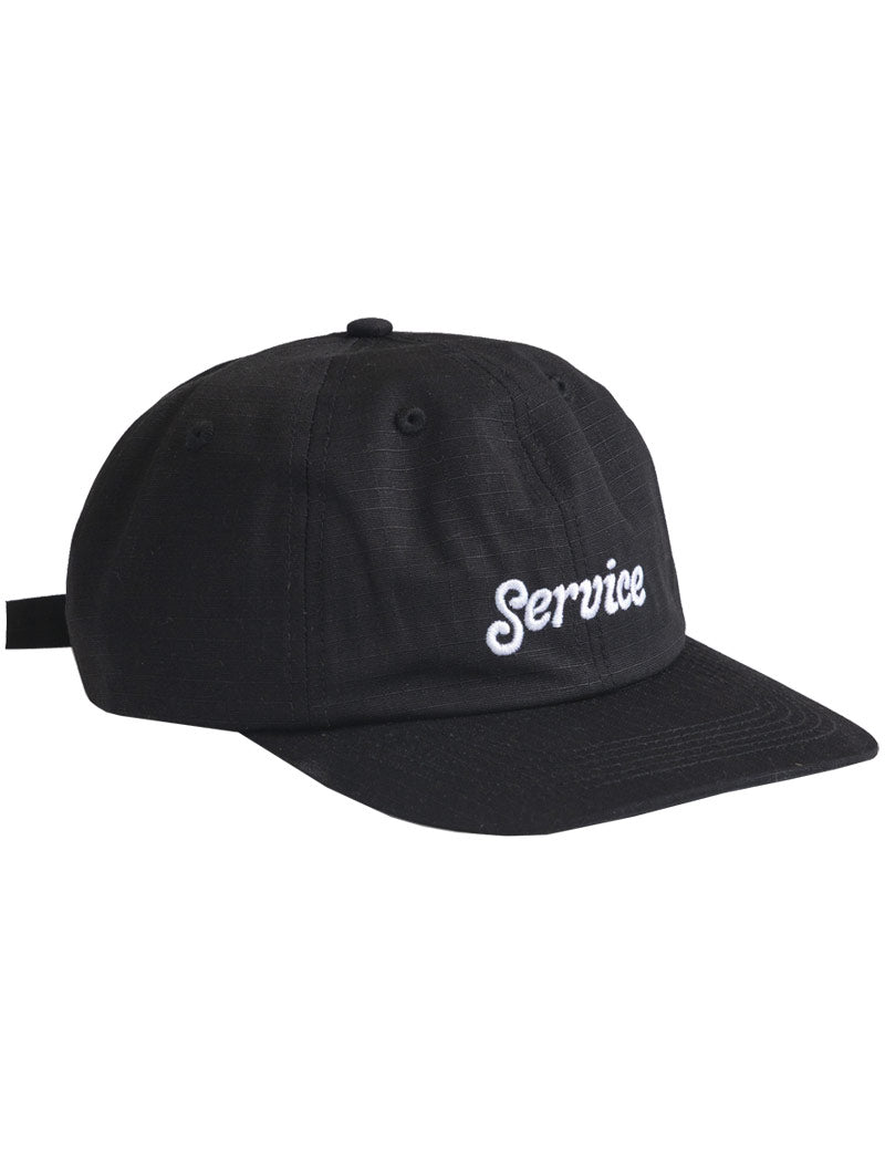 Service Works Ripstop Service Cap Black Angle