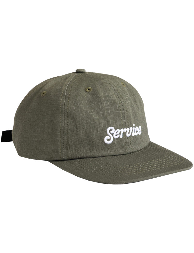 Service Works Ripstop Service Cap Olive Angle