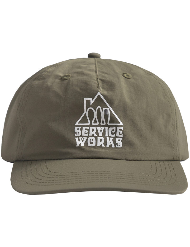Service Works Home Comforts Cap Olive Front