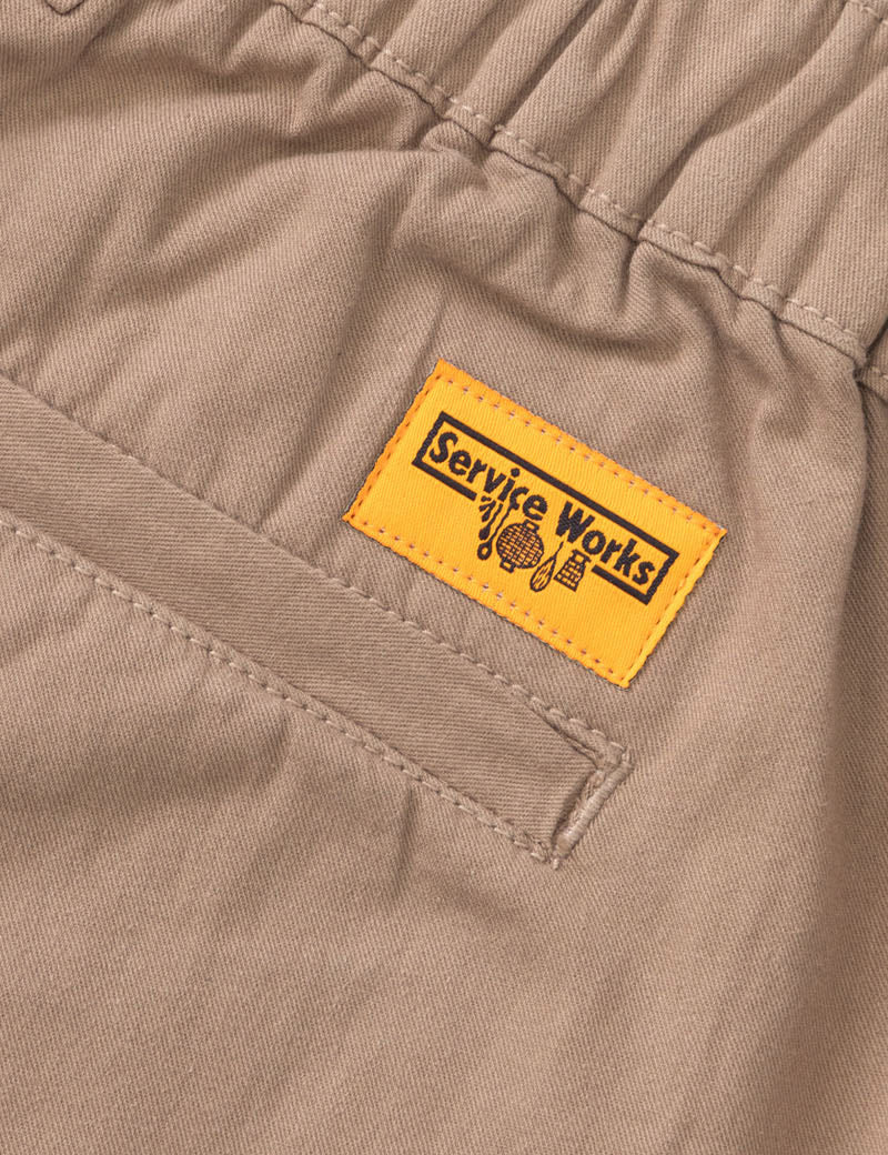 Service Works Twill Waiter Pants Mushroom Back Pocket