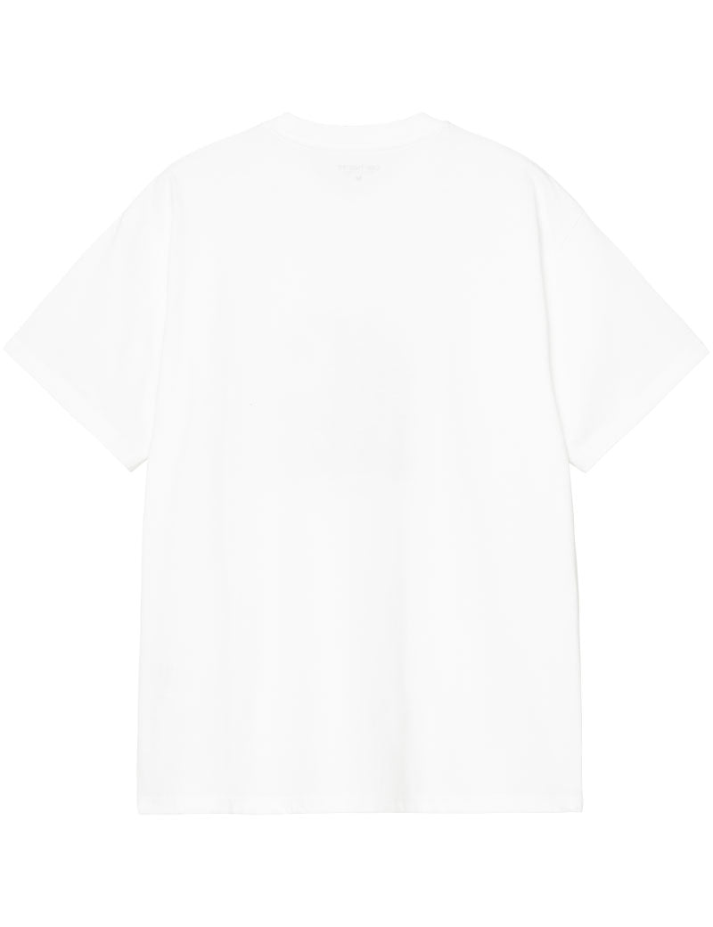 Carhartt Wip Short Sleeve Beaker T-Shirt White