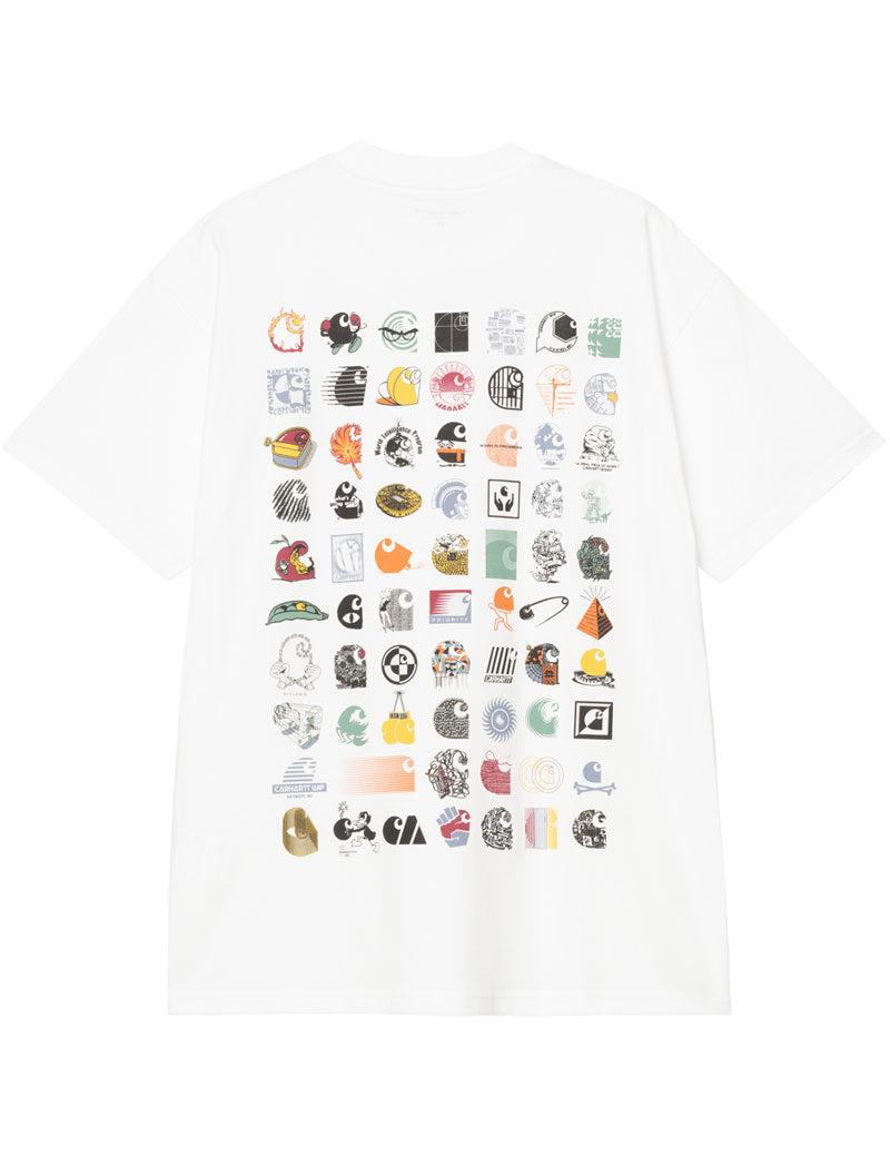 Carhartt Wip Short Sleeve C Logo Archive T-Shirt White