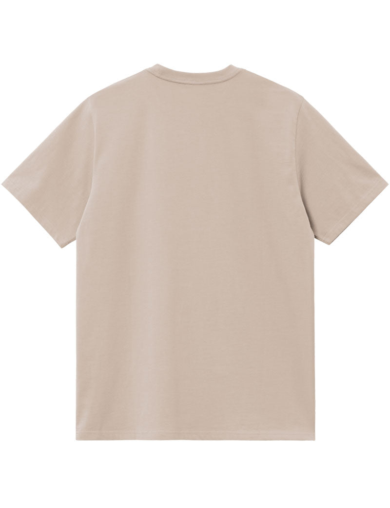 Carhartt Wip Chase Short Sleeve T-Shirt Fleur De Sel Gold