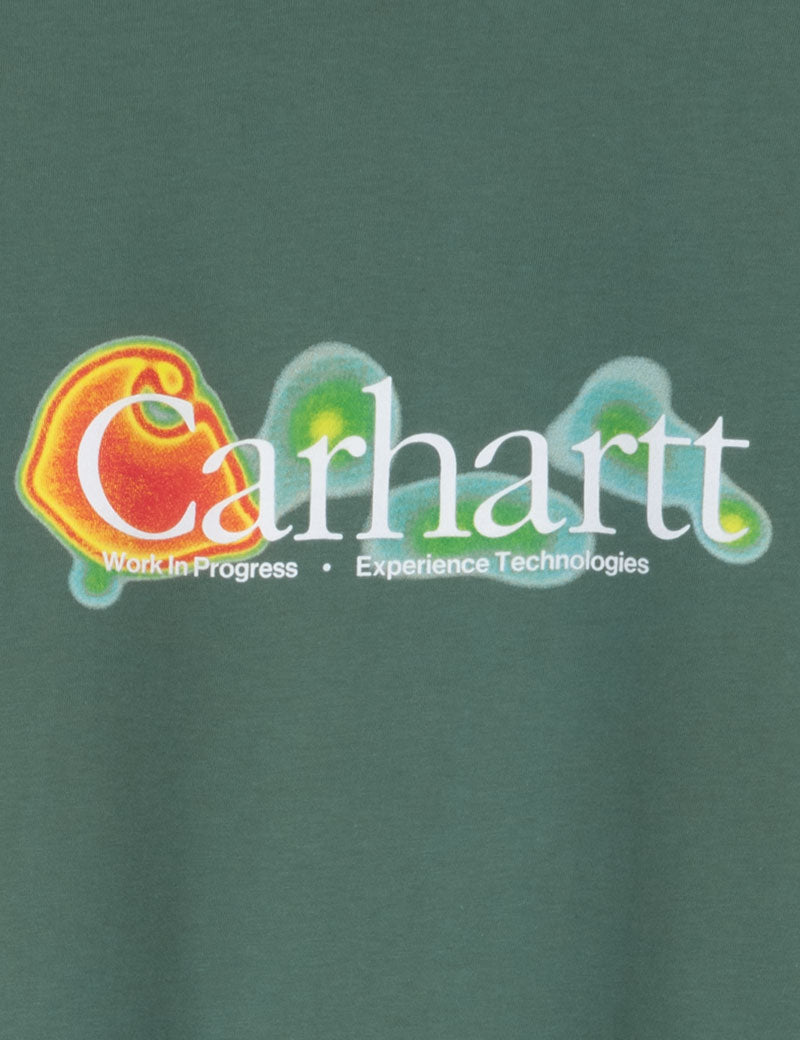 Carhartt Wip Short Sleeve Experiential T-Shirt Silver Pine